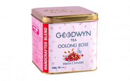 Goodwyn Tea Oolong Rose   Tin  100 grams
